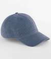 BB692 B692 Beechfield Corduroy Dad Cap Slate Blue colour image